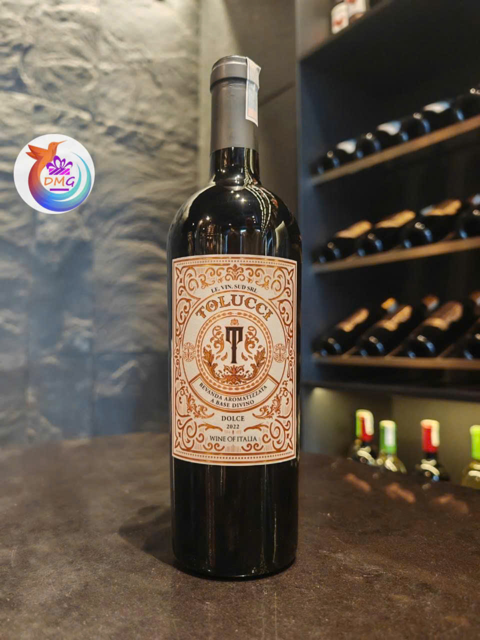 [NHẬP KHẨU] VANG ĐỎ NGỌT (Ý) TOLUCCI SEMI - 750ML (10.5%) - DMG WINE