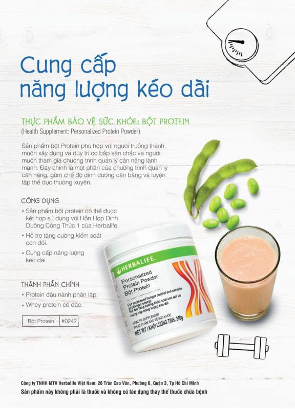 bột protein cao cấp
