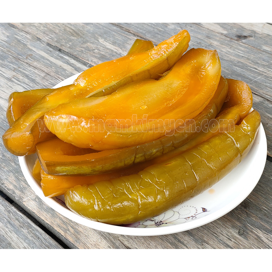 Mắm Dưa Gang Miếng Châu Đốc Chưa Trộn Loại Ngon Hủ 01 Kg