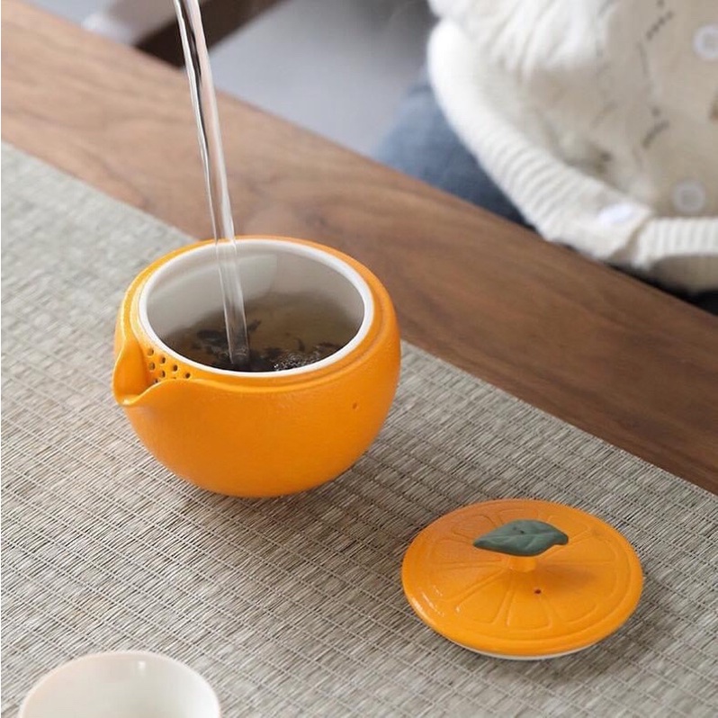 Bộ trà quýt Yuzu dễ thương - Bambobi