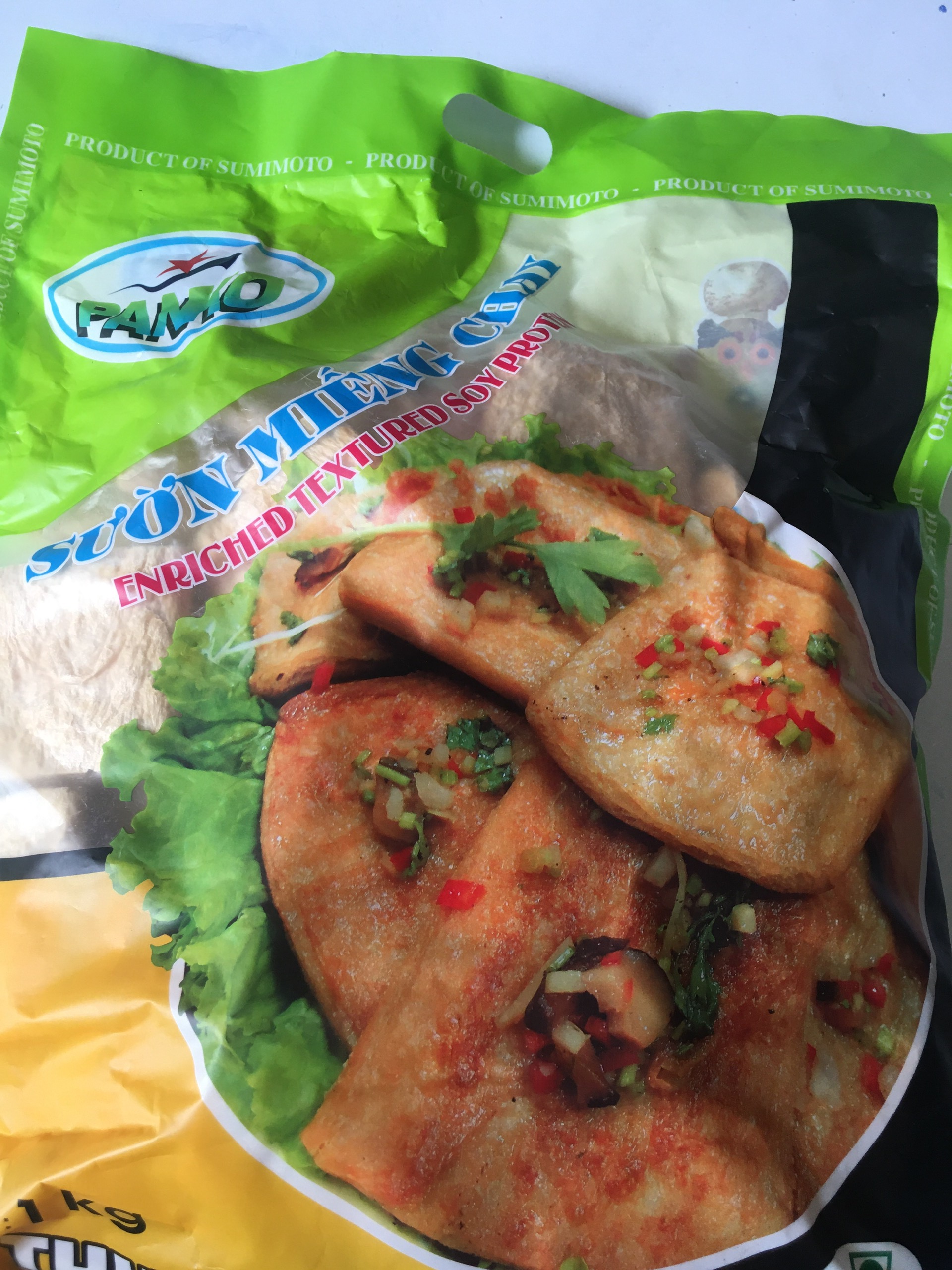 1 kg Sườn Miếng chay [panko, thanh dũng]