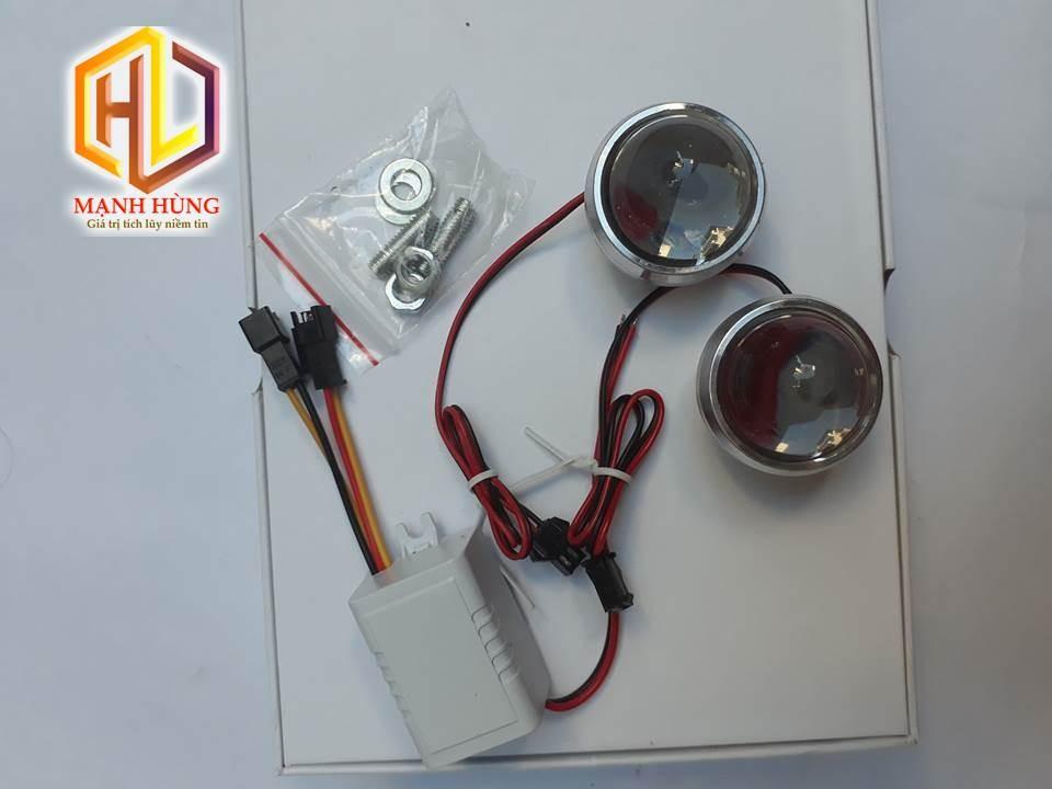 Đèn chớp nháy mắt trâu 12-24V Màu Đỏ