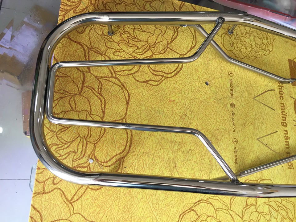 baga sau cho xe 67 (kiểu chaly 84) -Inox