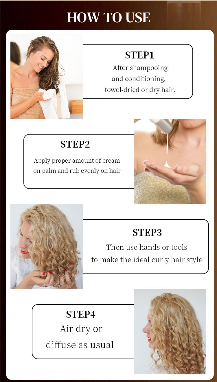 Kem Giữ Nếp Tóc Xoăn Otto Keunis Elixir Curl Cream 250ml