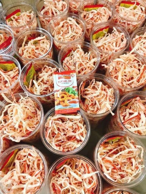 Mực hấp nước cốt dừa 250gram
