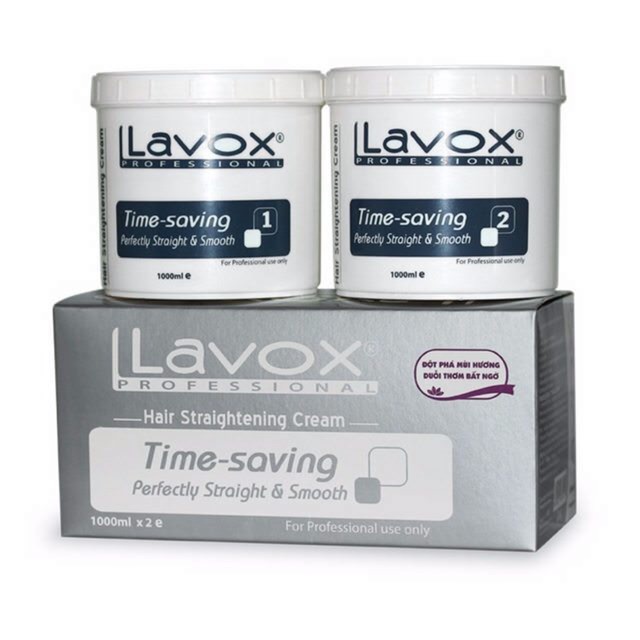 Kem duỗi tóc cao cấp LAVOX 1000ml x2