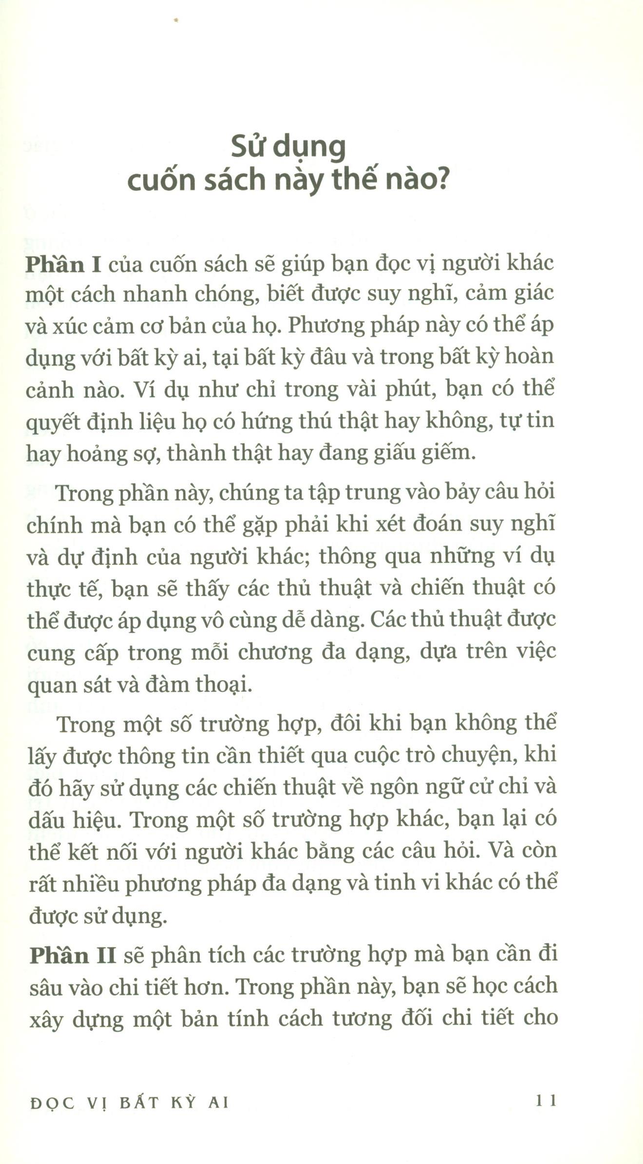 Đọc Vị Bất Kỳ Ai