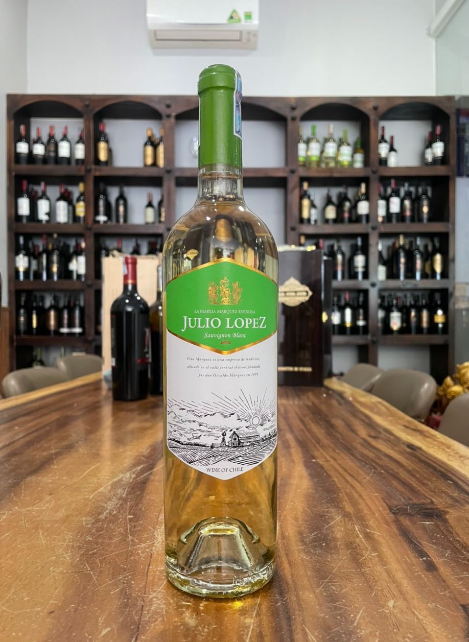 Vang Chile Julio Lopez Sauvignon Blanc
