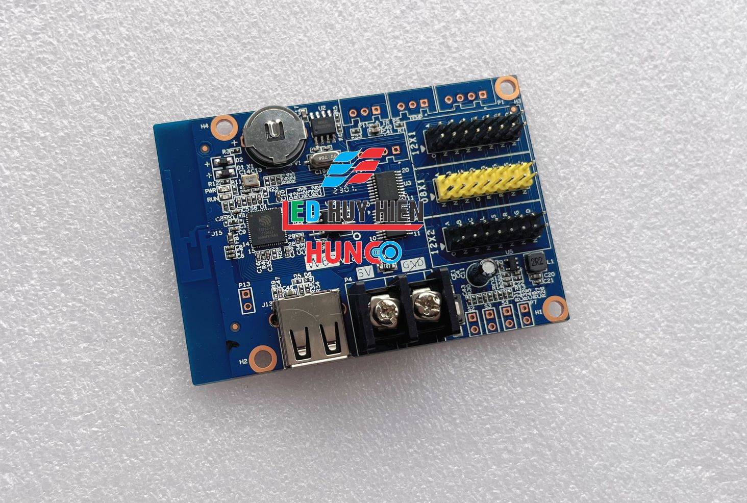 Mạch HD W60 (USB WIFI) hỗ trợ 2 tầng module led 13 màu