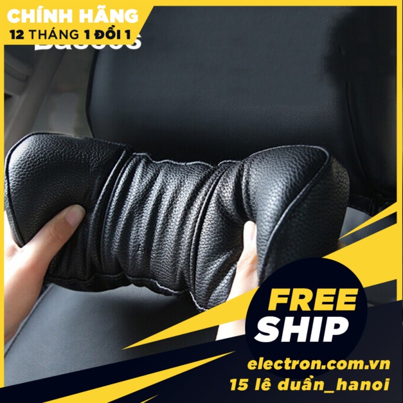 Gối tựa đầu chống mỏi vai, cổ dùng trên xe hơi Baseus First Class Car Headrest