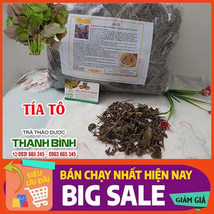 Tía tô khô 500g - hàng công ty loại