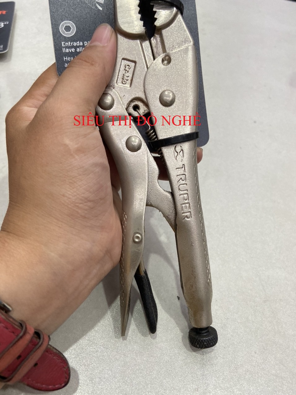 Kềm chết mỏ nhọn 230mm Truper 17433
