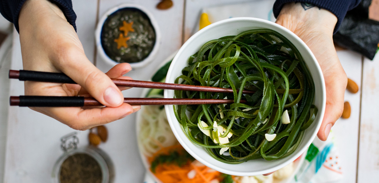 Phổ tai sợi nhỏ - rong biển khô - 500g dùng nấu chè, trộn gỏi, canh