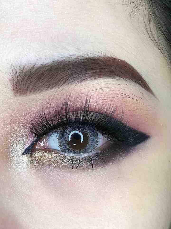 Lens xám tây không độ lens Vassen Sexyme