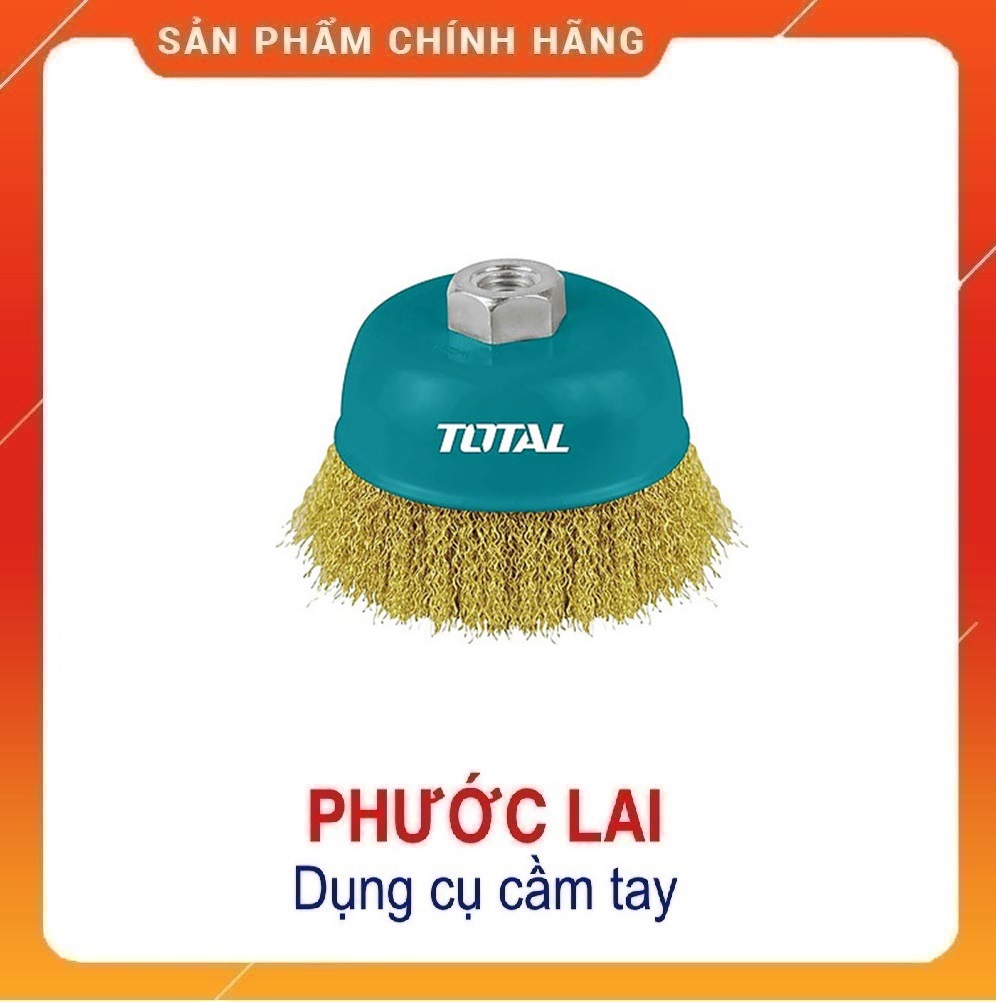 Chén cước thẳng (chổi cước) 75mm Total TAC31031.2