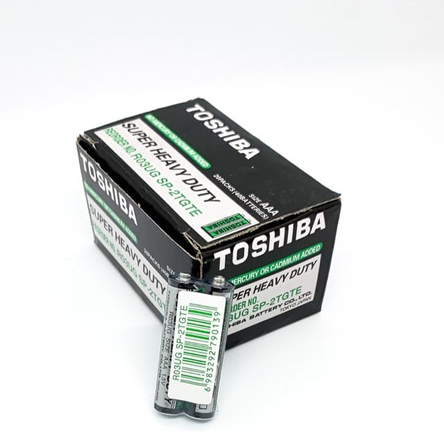 [freeship] hộp 40 viên pin aa - aaa toshiba thích hợp với các thiết bị điện tử 6
