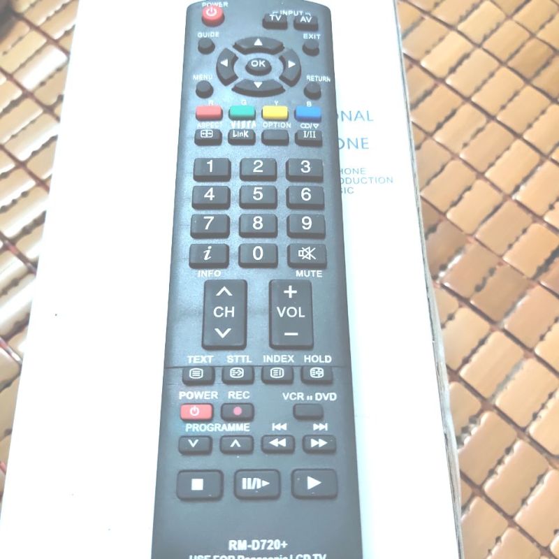Bảng giá Remote điều khiển Panasonic LCD TV - RM-D720+