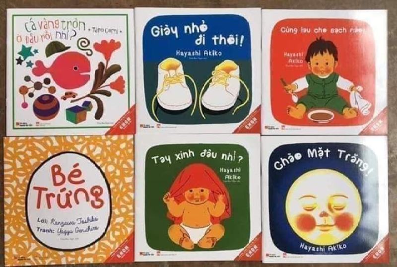 Mua Ehon Nhật Bản - Giờ chơi của bé (Bộ 6 cuốn)