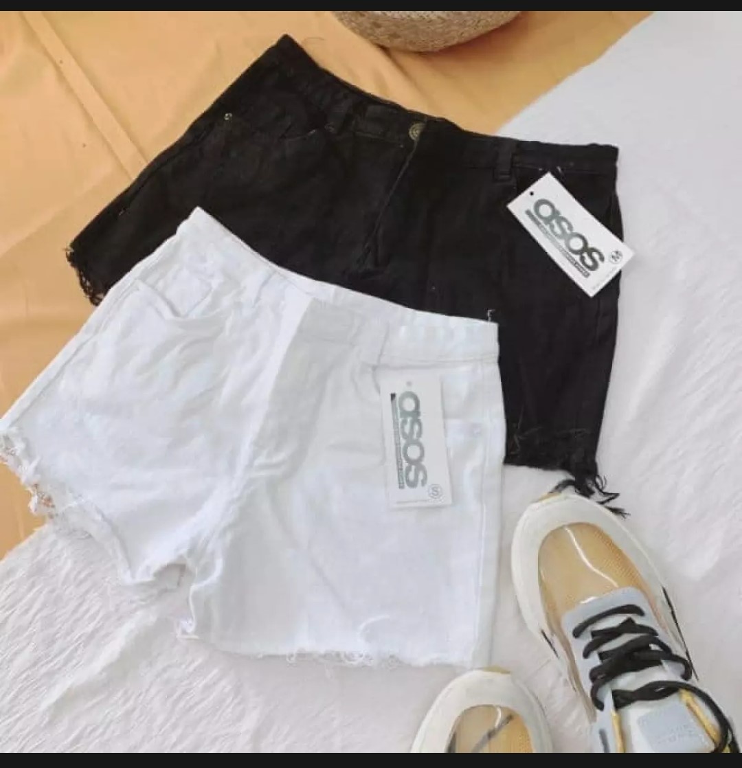 Quần Short Kaki Jean Co Dãn Lưng Cao  STORE 1977