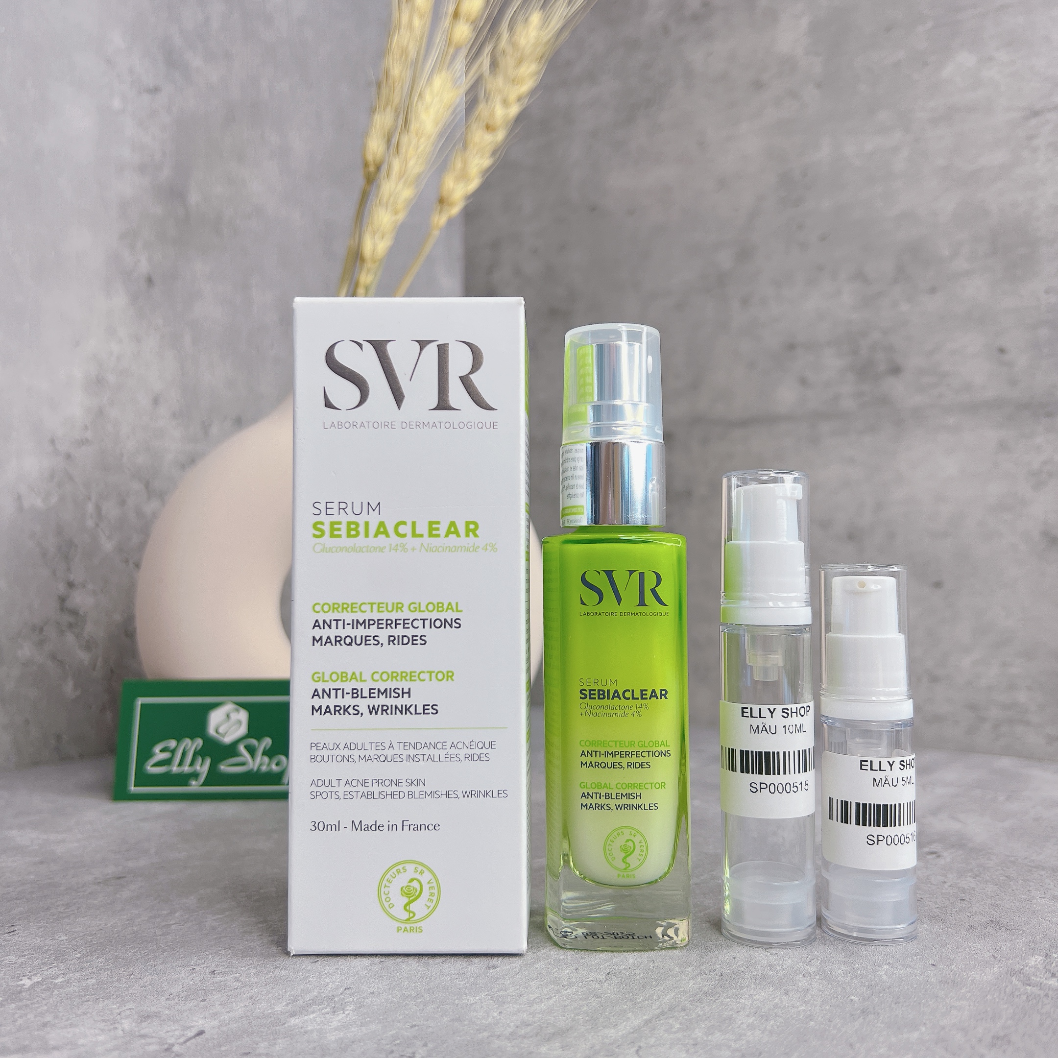 Tinh Chất Giảm Mụn, Làm Mờ Thâm SVR Sebiaclear Serum - 30ml