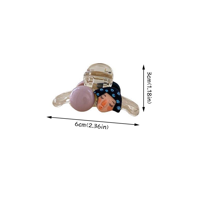 Kẹp tóc , gấp tóc nhỉ icon human ngộ nghĩnh