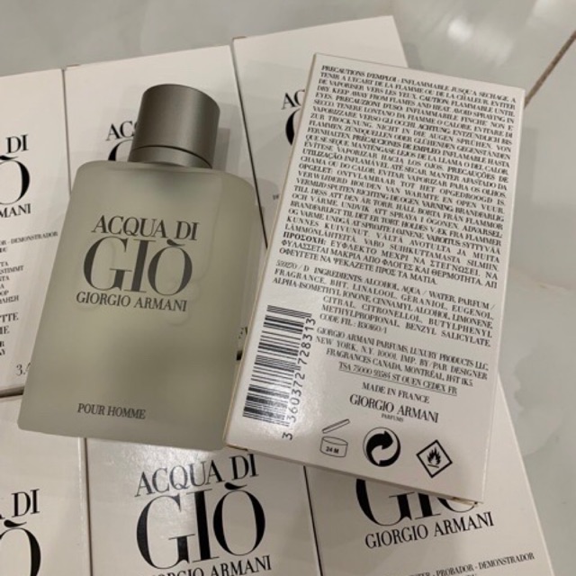 Nước hoa tester acqua di gio (giò trắng)100ml (như hình)