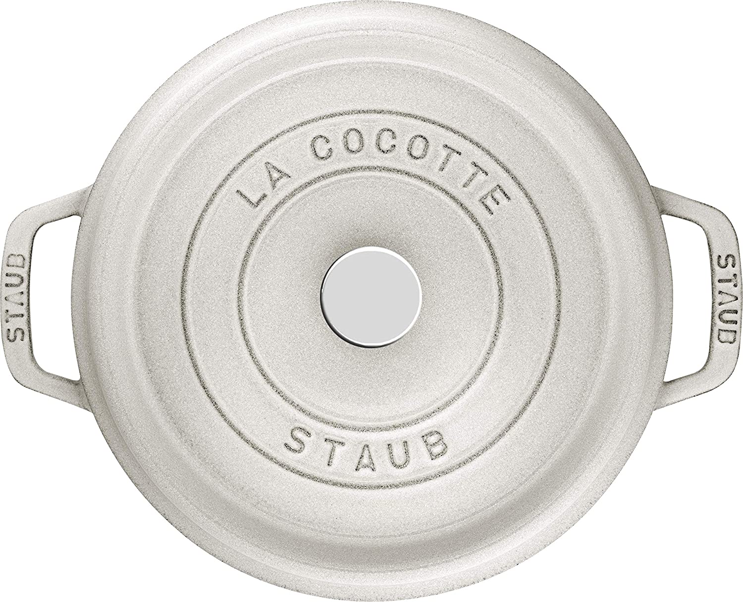 [Trả góp 0%] Nồi gang STAUB WHITE TRUFFLE 24 CM
