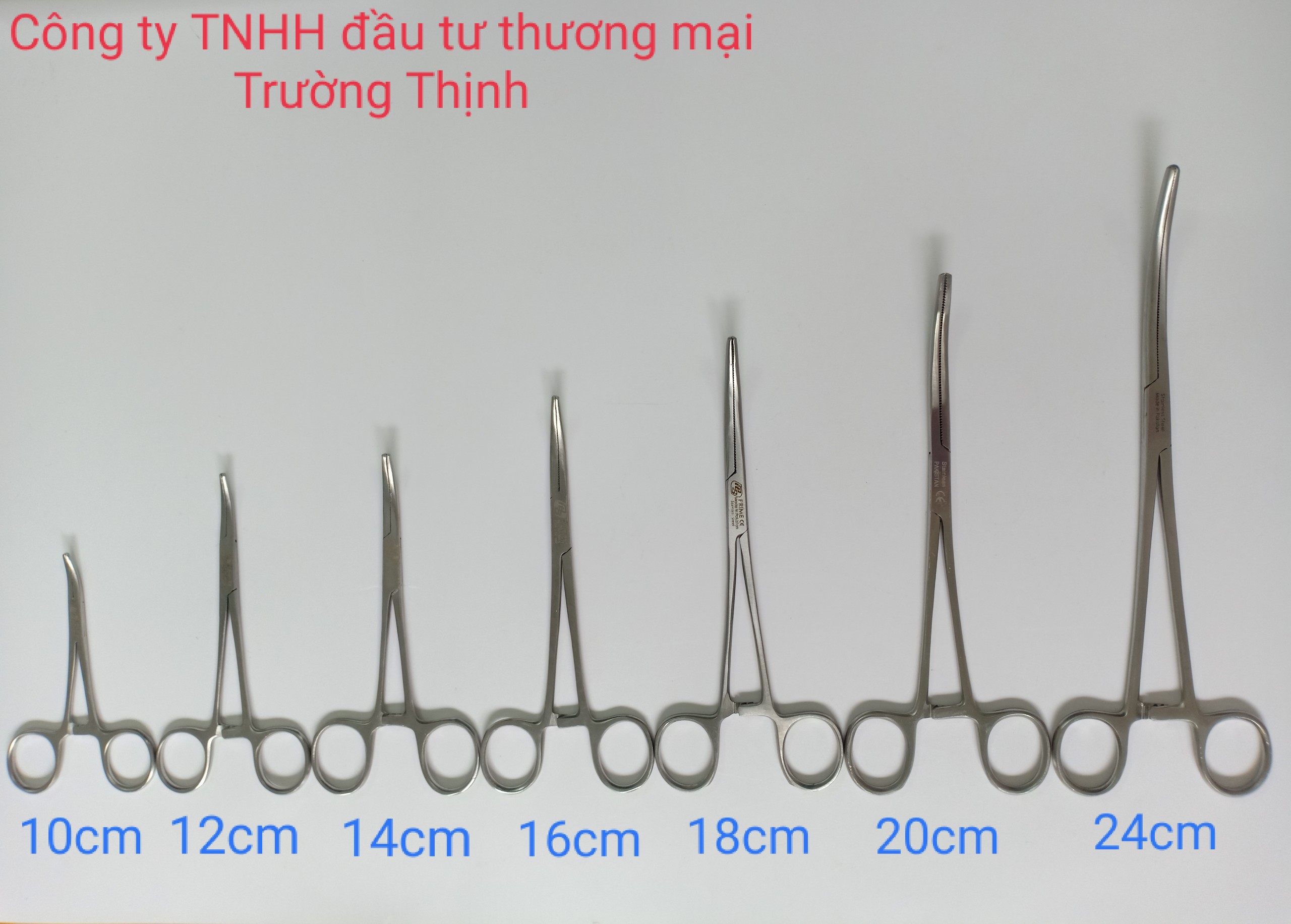 Panh cong không mấu dùng trong y tế
