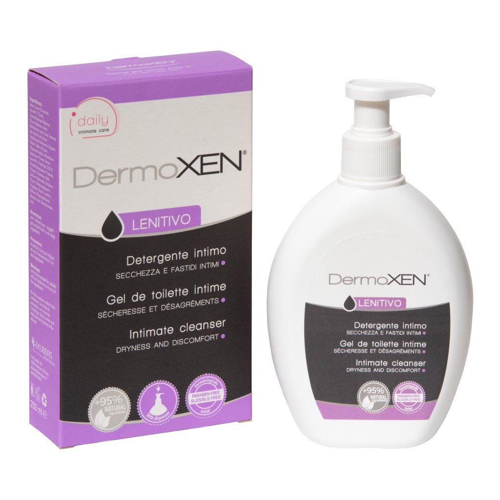 Dermoxen Lenitivo - Dung dịch vệ sinh phụ nữ
