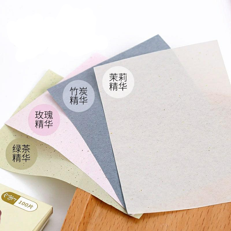 GIẤY THẤM DẦU 100 TỜ CÓ HƯƠNG THƠM