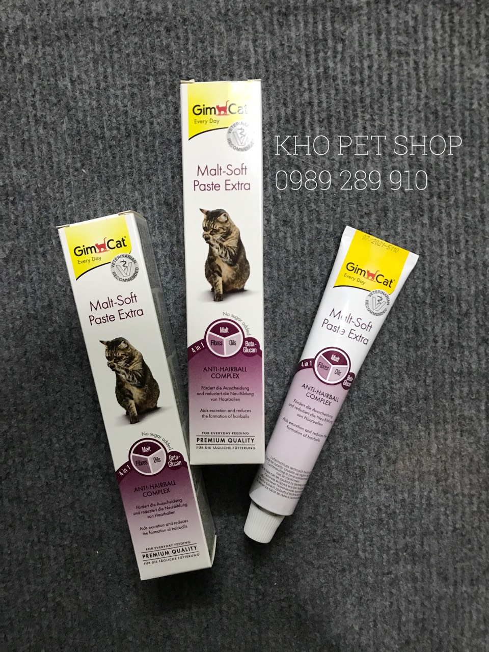 Gel tiêu búi lông Gimcat Malt-Soft-Extra
