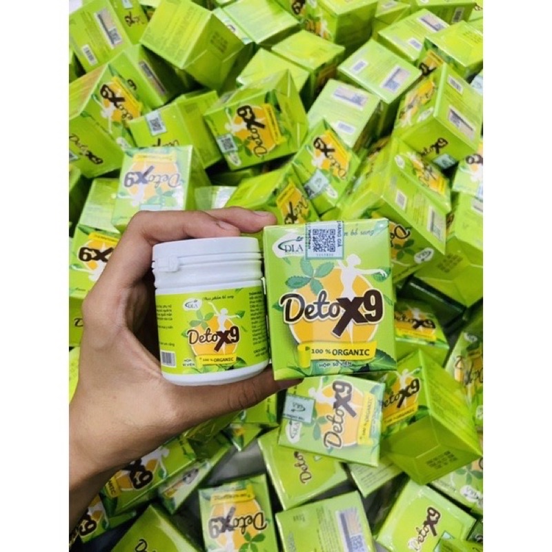 Viên Uống Giảm Mỡ Bụng Detox X9 (  )