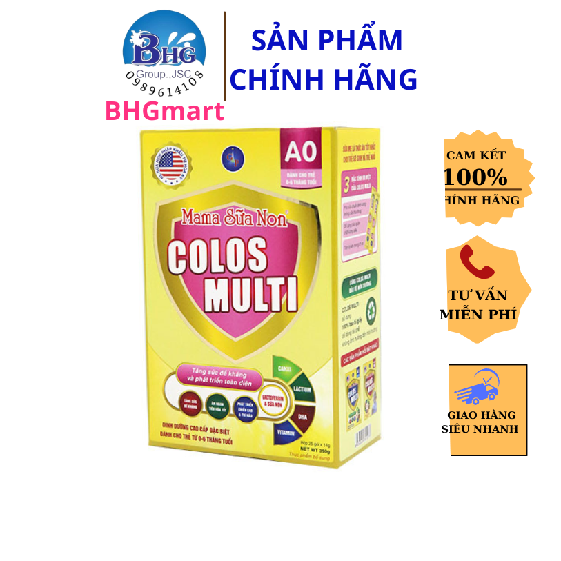 Mama Sữa non CoLos Multi A0 (0-6 tháng )