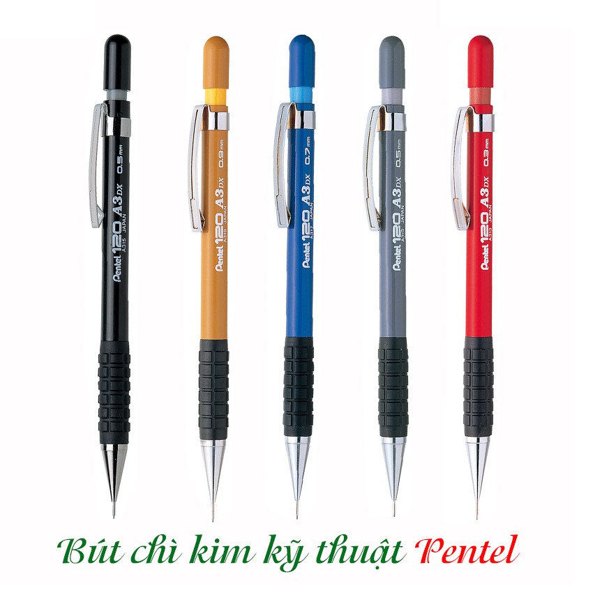 Bút chì kim kỹ thuật pentel a313 0.3mm