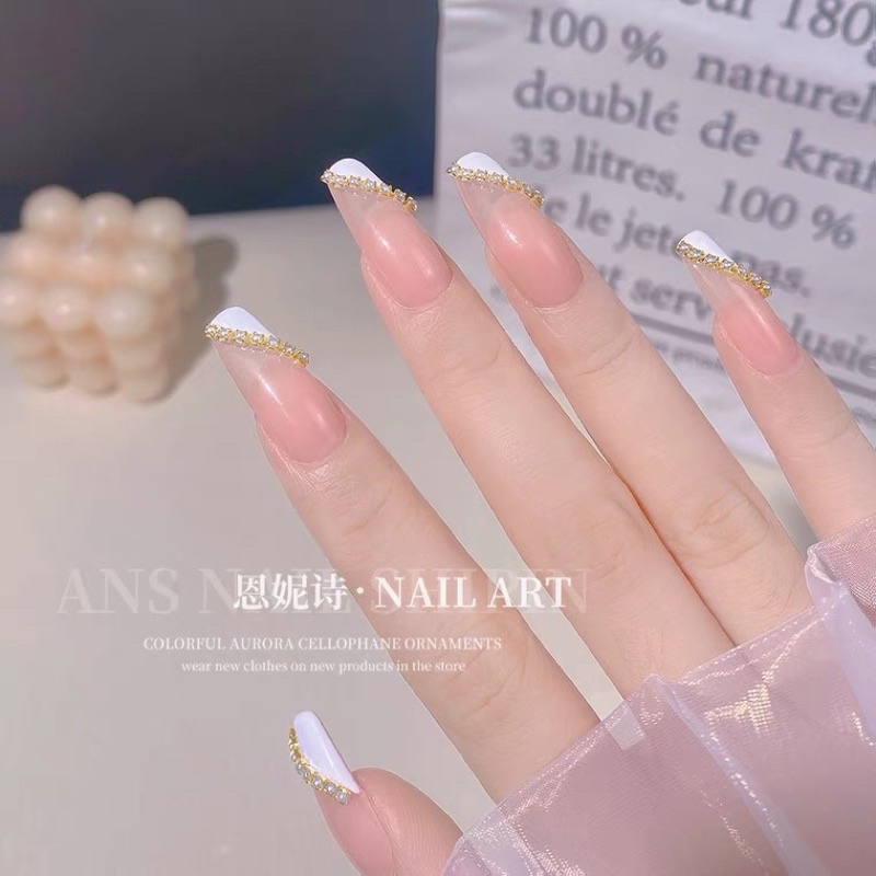 Dây xích nail  dây xích đá trang trí móng ( 50 cm)