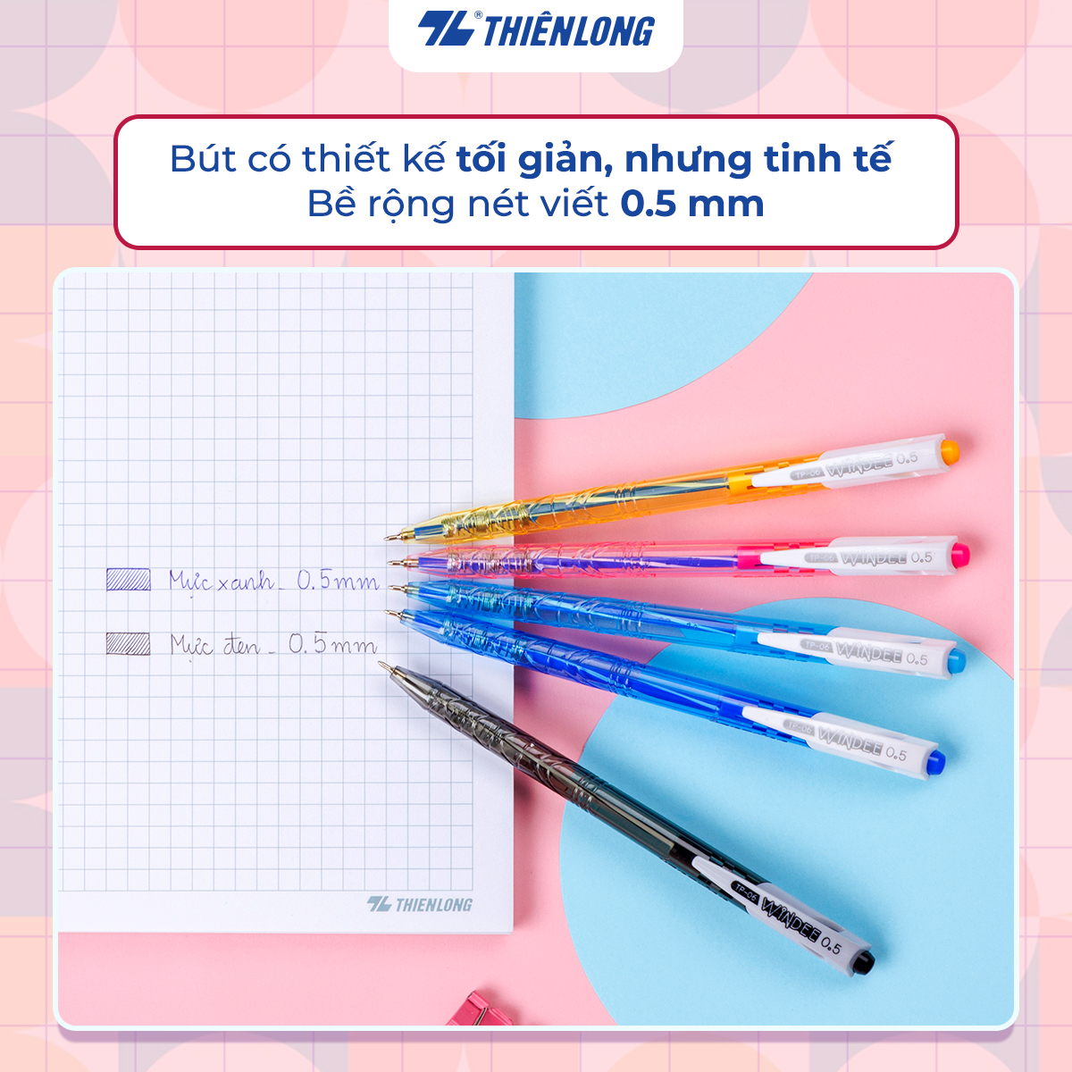 Combo 50/100/200 Bút bi Điểm 10 TP-06