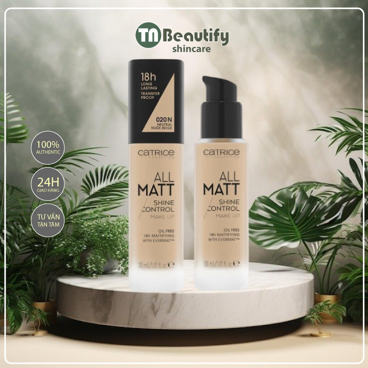 [NEW UPDATE] KEM NỀN CATRICE ALL MATT PLUS