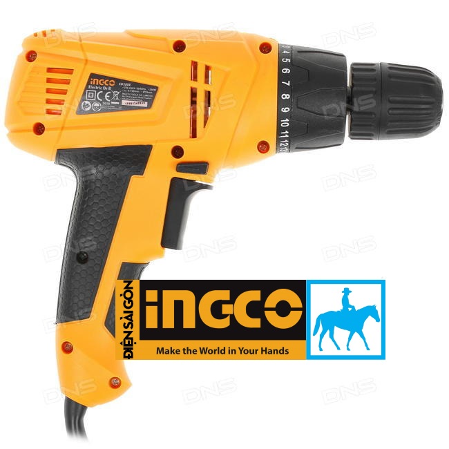 Máy khoan vặn vít cầm tay 10mm 280W INGCO ED2808