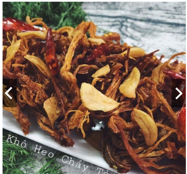 Heo khô cháy tỏi