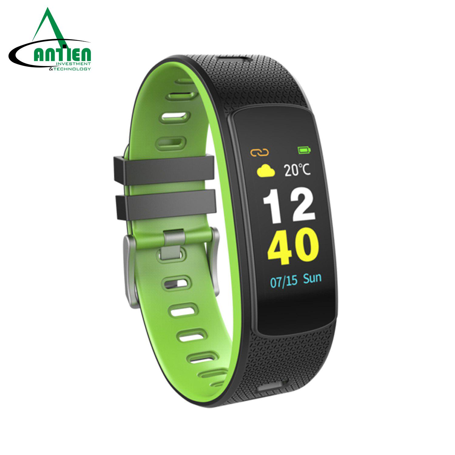 Vòng đeo tay thông minh theo dõi sức khỏe đo nhịp tim, đếm bước chân, tính lượng calo tiêu hao IWOWN I6 HRC (Màn hình mầu) - Hãng phân phối chính thức - An Tiến