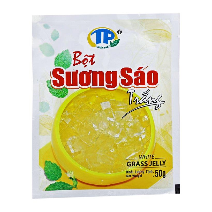Bột sương sáo trắng White Grass Jelly Thuận Phát Gói 50g