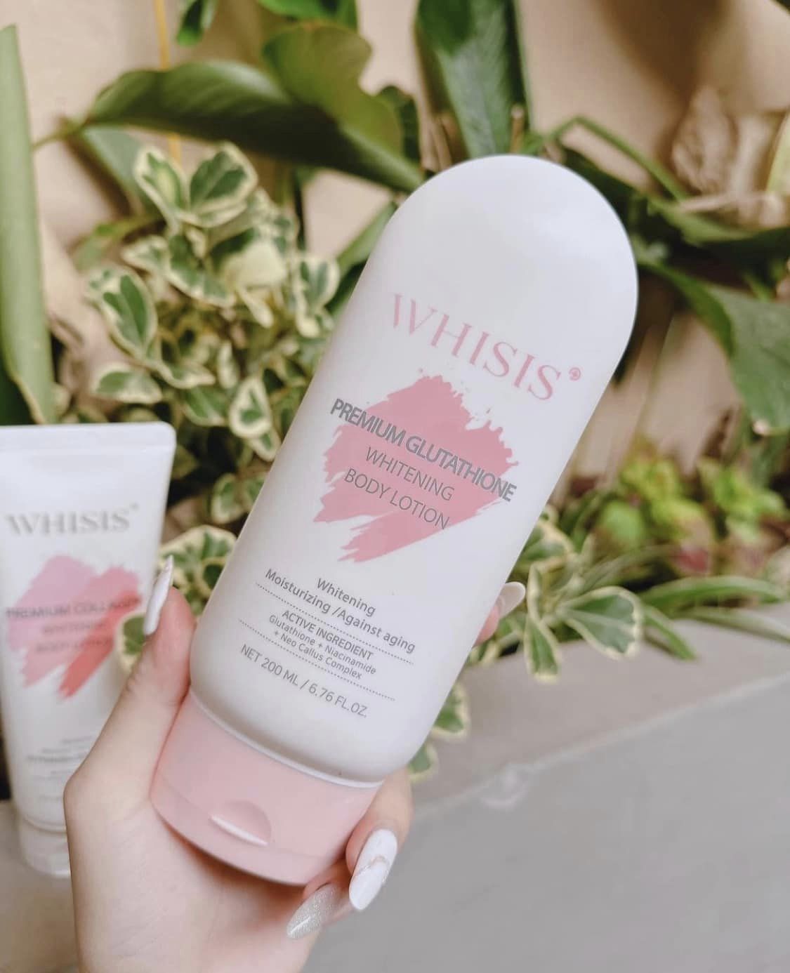 Kem dưỡng trắng chống nắng body whisis