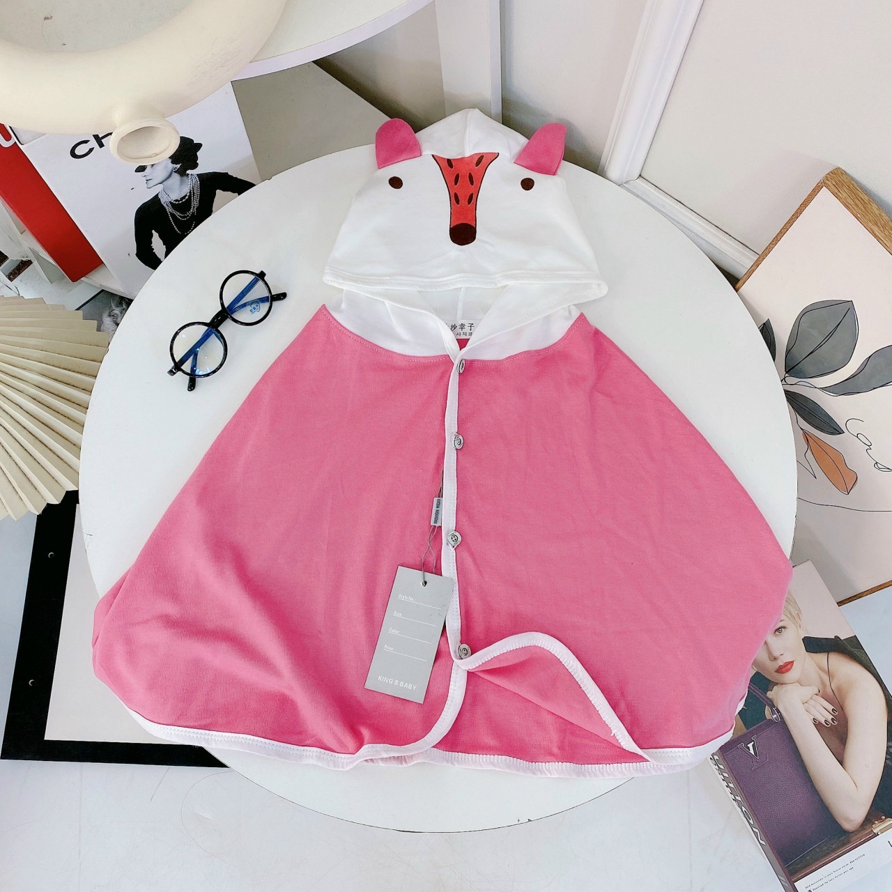 Áo khoác nỉ da cá bomber cute cho bé từ 8-17kg
