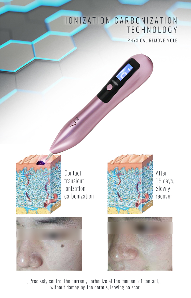 Máy Đốt Nốt Ruồi mụn thịt tàn nhang 9 Cấp Độ dùng trong spa