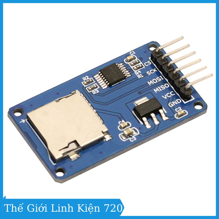 Module Đọc Thẻ Nhớ Micro SD/Micro SDHC SPI