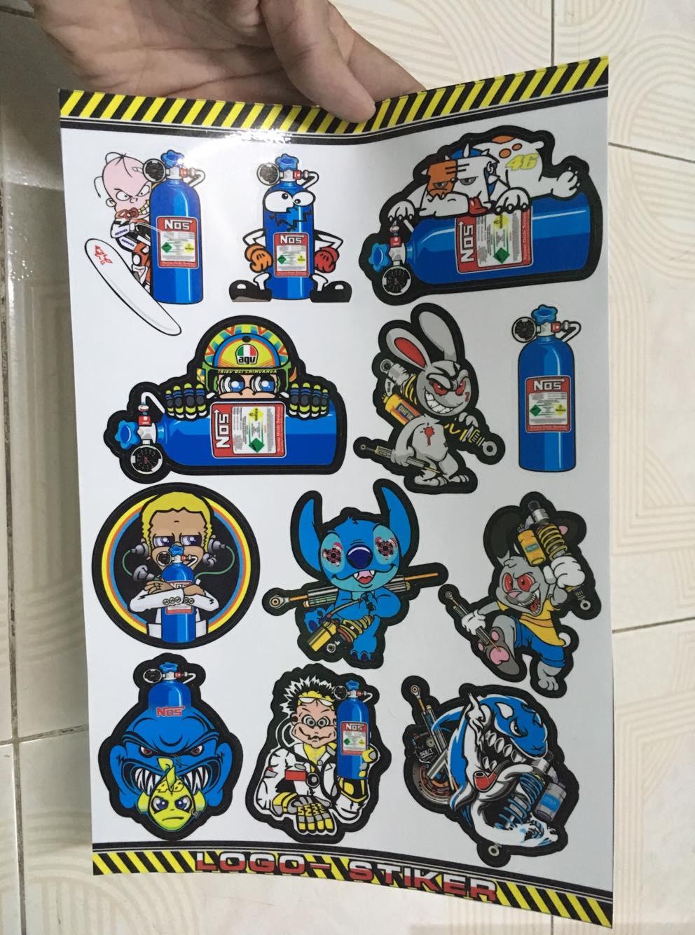 [HCM]Tem logo stiker nos