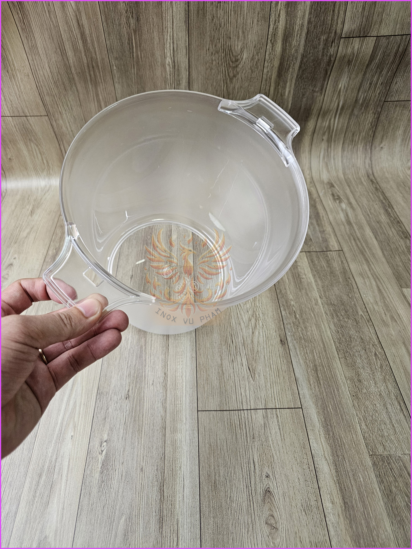 XÔ NHỰA MICA ƯỚP BIA,RƯỢU VANG,ĐỰNG ĐÁ (HÌNH TRÒN) (Ảnh thật shop tự chụp)
