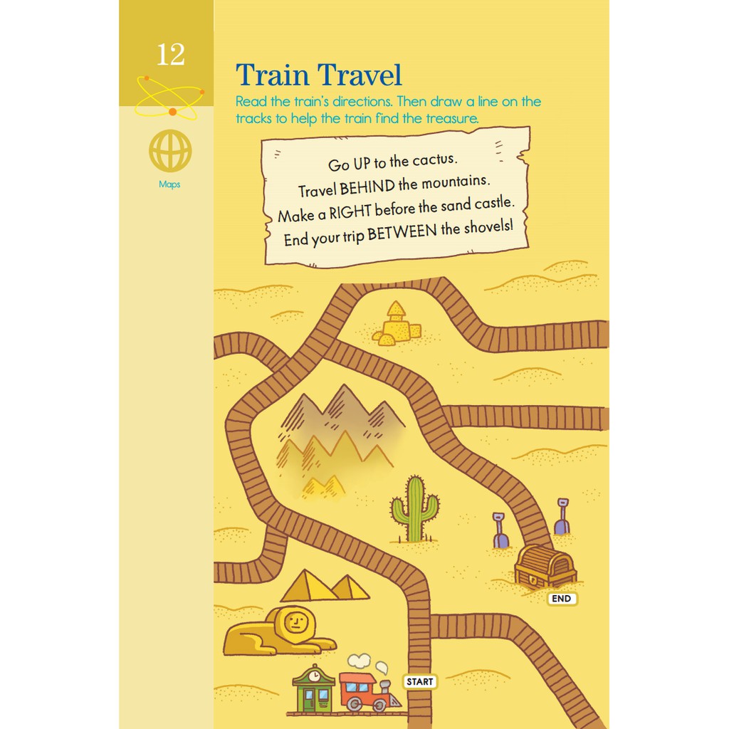 Sách : Tham Khảo Cấp 1 - Summer Brain Quest ( 5 -12 Tuổi )