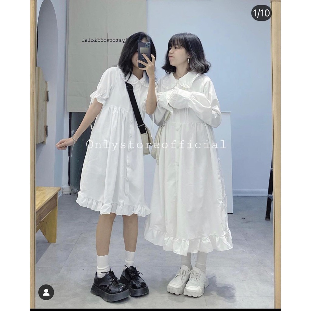 Váy baby cổ bèo hsu0221