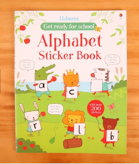 Usborne Sticker Book - Alphabet